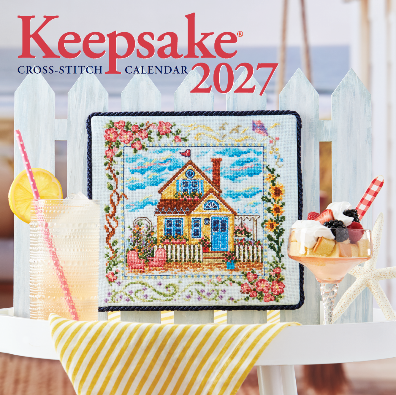 2027 Keepsake Cross-Stitch Calendar Cover