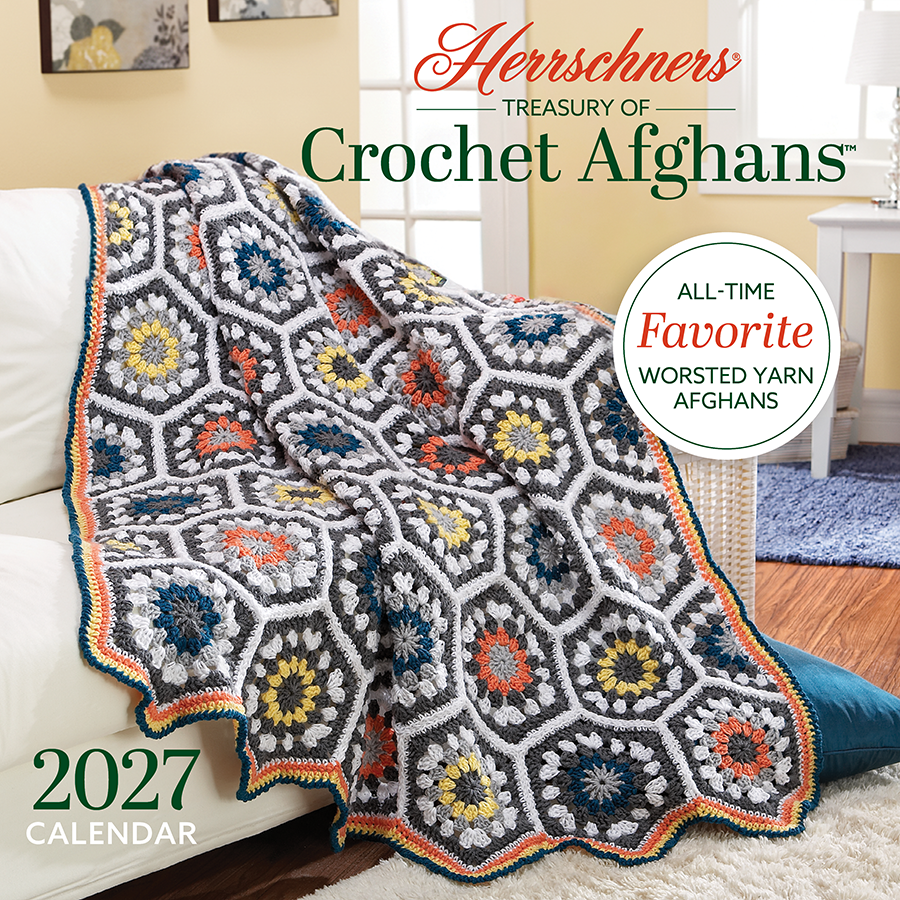 2027 Treasury of Crochet Afghans Calendar